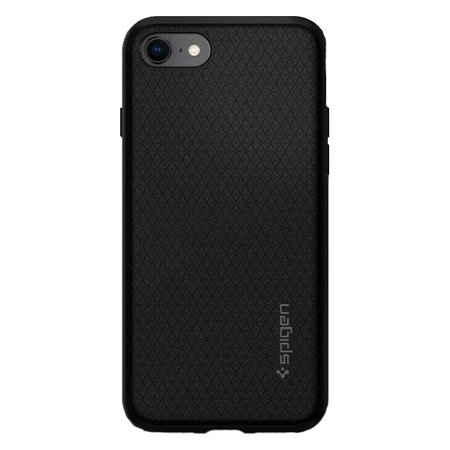 Spigen - Ovitek Liquid Air za iPhone 7, 8, SE 2020 & SE 2022, črna