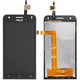 Asus Zenfone C ZC451CG - LCD zaslon + steklo na dotik + okvir (Black) TFT
