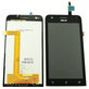 Asus Zenfone C ZC451CG - LCD zaslon + steklo na dotik + okvir (Black) TFT