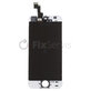 Zaslon za iPhone 5S, SE, White, Steklo na dotik z okvirjem