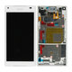Sony Xperia Z5 Compact E5803 - LCD zaslon + steklo na dotik + okvir (White) - 1297-3732 Genuine Service Pack