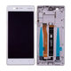 Nokia 3 - LCD zaslon + steklo na dotik + okvir (Silver White) - 20NE1SW0001 Genuine Service Pack