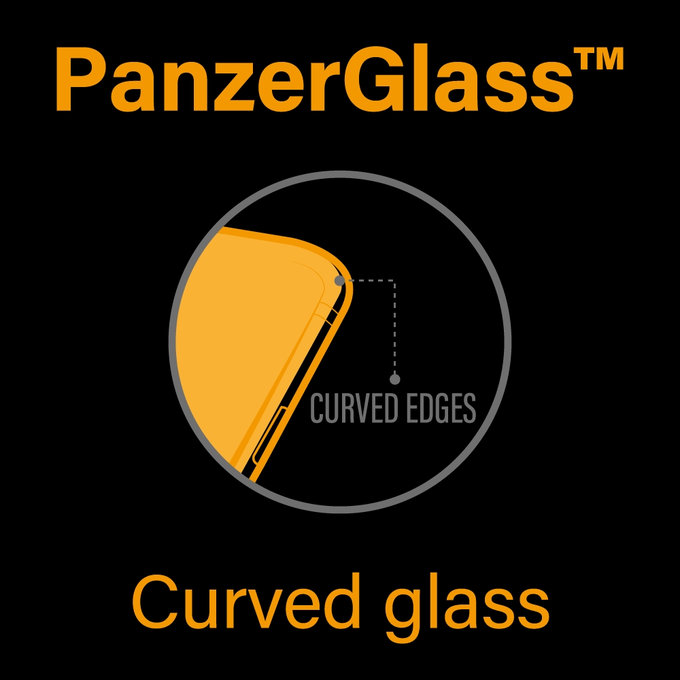 PanzerGlass PREMIUM - Kaljeno Steklo za iPhone 6, 6S, 7, 8, SE 2020 in SE 2022, črn