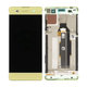 Sony Xperia XA F3111 - LCD zaslon + steklo na dotik + okvir (Lime Gold) - 78PA3100020, 78PA3100070 Genuine Service Pack