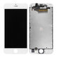 Zaslon za iPhone 6S, White, Steklo na dotik z okvirjem