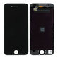 Zaslon za iPhone 6, Black, Steklo na dotik z okvirjem, Refurbished