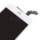 Zaslon za iPhone 6 Plus, White, Steklo na dotik z okvirjem