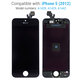 Apple iPhone 5 - LCD zaslon + steklo na dotik + okvir (Black) TFT