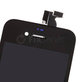 Apple iPhone 4S - LCD zaslon + steklo na dotik + okvir (Black) TFT
