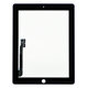 Apple iPad 3, iPad 4 - Touch Glass (Black)