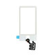 Apple iPod Nano (7th Gen) - Steklo na dotik (White)