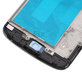 LG Nexus 4 E960 - LCD zaslon + steklo na dotik + okvir (Black) TFT