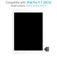 Apple iPad Pro 9.7 (2016) - LCD zaslon + steklo na dotik (White) TFT