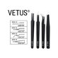 Vetus ESD-13 - Antistatična kovinska pinceta z ravno konico (115mm)