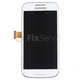 Samsung Galaxy S4 Mini i9195 - LCD zaslon + steklo na dotik + okvir (White Frost) - GH97-14766B Genuine Service Pack