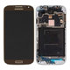 Samsung Galaxy S4 i9506 LTE - LCD zaslon + steklo na dotik + okvir (Brown) - GH97-15202E Genuine Service Pack