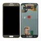 Samsung Galaxy S5 G900F - LCD zaslon + steklo na dotik (Copper Gold) - GH97-15959D, GH97-15734D Genuine Service Pack