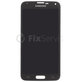Samsung Galaxy S5 Mini G800F - LCD zaslon + steklo na dotik (Charcoal Black) - GH97-16147A Genuine Service Pack