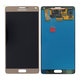 Samsung Galaxy Note 4 N910F - LCD zaslon + steklo na dotik (bronasto zlato) - GH97-16565C Genuine Service Pack