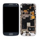 Samsung Galaxy S4 Mini Value I915i - LCD zaslon + steklo na dotik + okvir (Black Mist) - GH97-16992C Genuine Service Pack