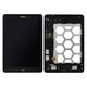 Samsung Galaxy Tab A 9.7 T550 - LCD zaslon + steklo na dotik + okvir (črn) - GH97-17400D Genuine Service Pack