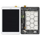 Samsung Galaxy Tab A 9.7 T555 - LCD zaslon + steklo na dotik + okvir (bel) - GH97-17424C Genuine Service Pack