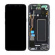 Samsung Galaxy S8 G950F - LCD zaslon + steklo na dotik + okvir (Midnight Black) - GH97-20457A, GH97-20473A, GH97-20458A, GH97-20629A Genuine Service Pack