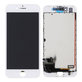 Zaslon za iPhone 7, White, Steklo na dotik z okvirjem