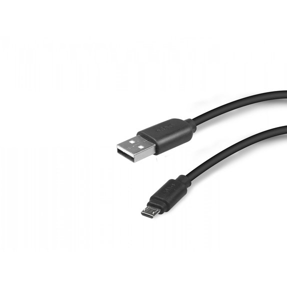 SBS - Micro-USB / USB kabel (1m), črn