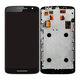 Motorola Moto X Play XT1562 - LCD zaslon + steklo na dotik + okvir (Black) TFT