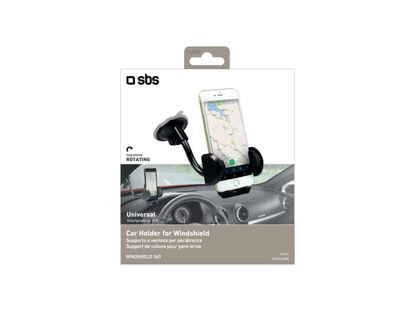 SBS - FREEWAY avtomobilsko držalo s priseskom, črno