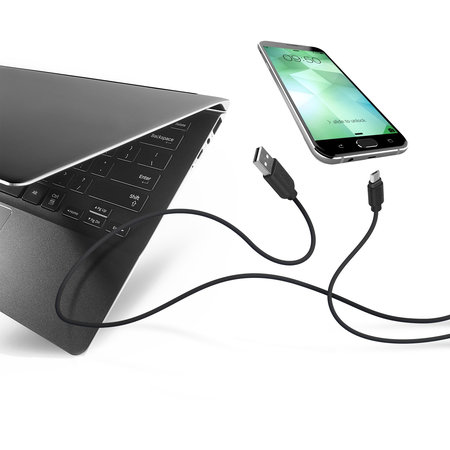 SBS - Micro-USB / USB kabel (2m), črn