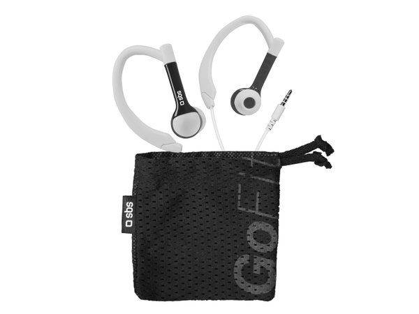 SBS - Športne slušalke Runway, črne