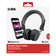 SBS - Brezžične slušalke, črne