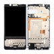 Blackberry Keyone - LCD zaslon + steklo na dotik + okvir (Black) TFT