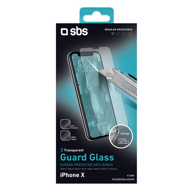 SBS - Tempered Glass za iPhone X, XS in 11 Pro ter 11 Pro, prozorno