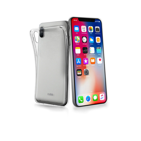 SBS - Skinny Case za iPhone X, XS in 11 Pro, prozoren
