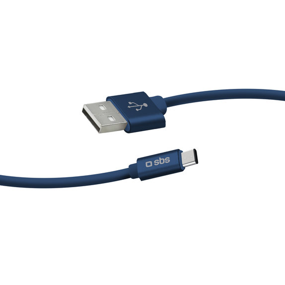 SBS - USB-C / USB kabel (1m), modra