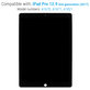 Apple iPad Pro 12.9 (2nd Gen 2017) - LCD zaslon + steklo na dotik + IC modul (Black) Refurbished