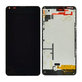 Microsoft Lumia 640 - LCD zaslon + steklo na dotik + okvir (Black) TFT
