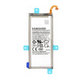 Samsung Galaxy A6 A600 (2018), J6 J600F (2018) - Baterija EB-BJ800ABE 3000mAh - GH82-16479A, GH82-16865A Genuine Service Pack