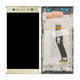 Sony Xperia XA2 Ultra Dual - LCD zaslon + steklo na dotik + okvir (Gold) - 78PC2300040 Genuine Service Pack