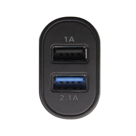 SBS - Avtopolnilec 2x USB, 3.1A, črn