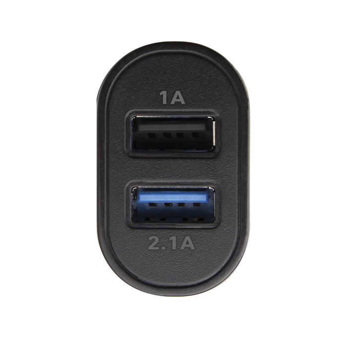 SBS - Avtopolnilec 2x USB, 3.1A, črn