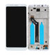Xiaomi Redmi 5 Plus (Redmi Note 5) - LCD zaslon + steklo na dotik + okvir (White) TFT