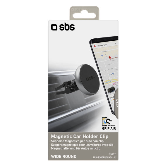 SBS - Avtomobilsko držalo za ventilacijo, magnetno, črno