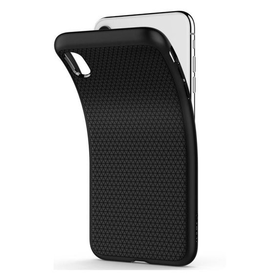 Spigen - Ovitek Liquid Air za iPhone XR, črna
