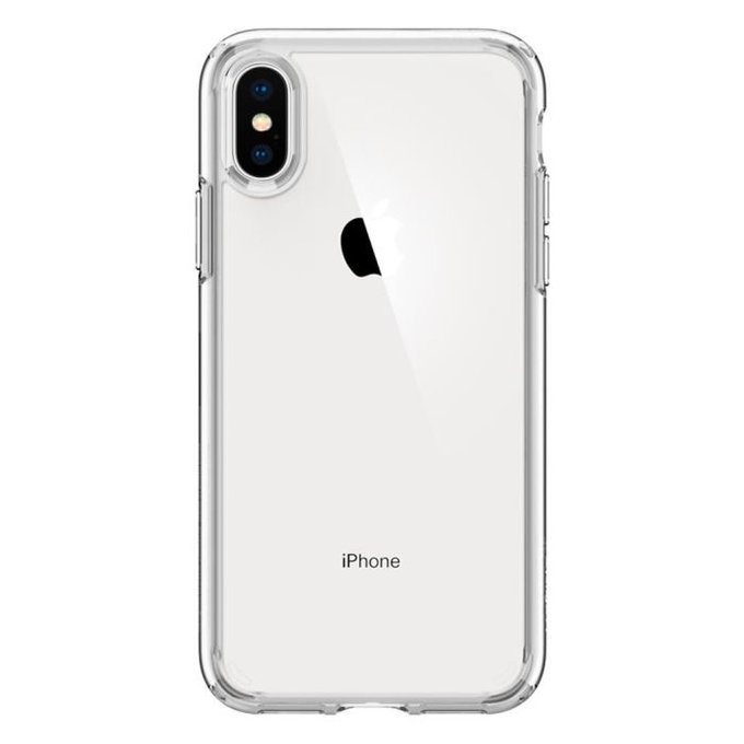 Spigen - Ovitek Ultra Hybrid za iPhone X a XS, transparent