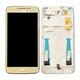 Motorola Moto E4 Plus XT1771 - LCD zaslon + steklo na dotik + okvir (Gold) TFT