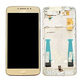 Motorola Moto E4 Plus XT1771 - LCD zaslon + steklo na dotik + okvir (Gold) TFT